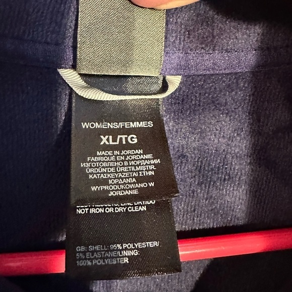 The North Face Lightweight Zip Up Jacket Polyester/Elastine Blend Size XL - Picture 5 of 12